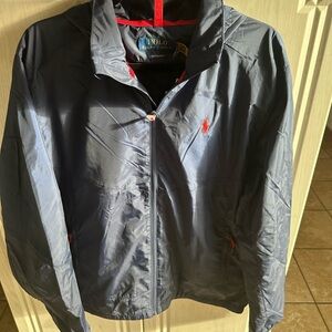 Polo Ralph Lauren Navy Jacket with Red Accents